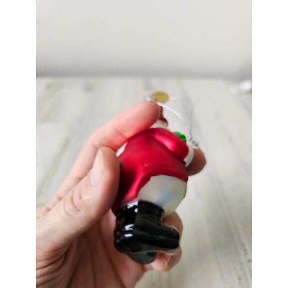 Scf Cannon falls Santa beer glass ornament leprechaun three-leaf clover St Patri - Picture 6 of 7